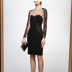 REISS  Black/Nude Dress Size 4